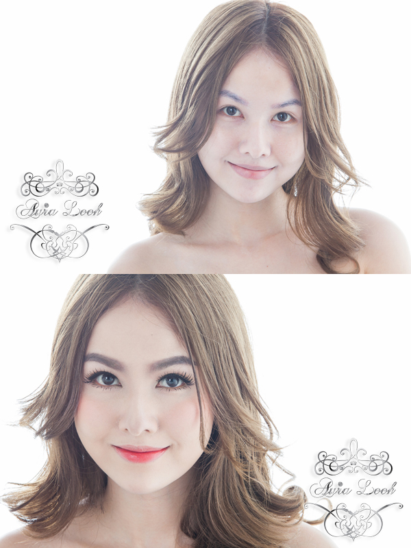 before after